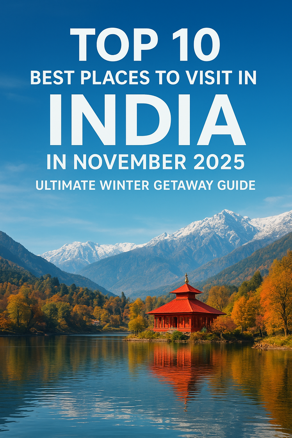 Top 10 Best Places to Visit in India in November 2025
